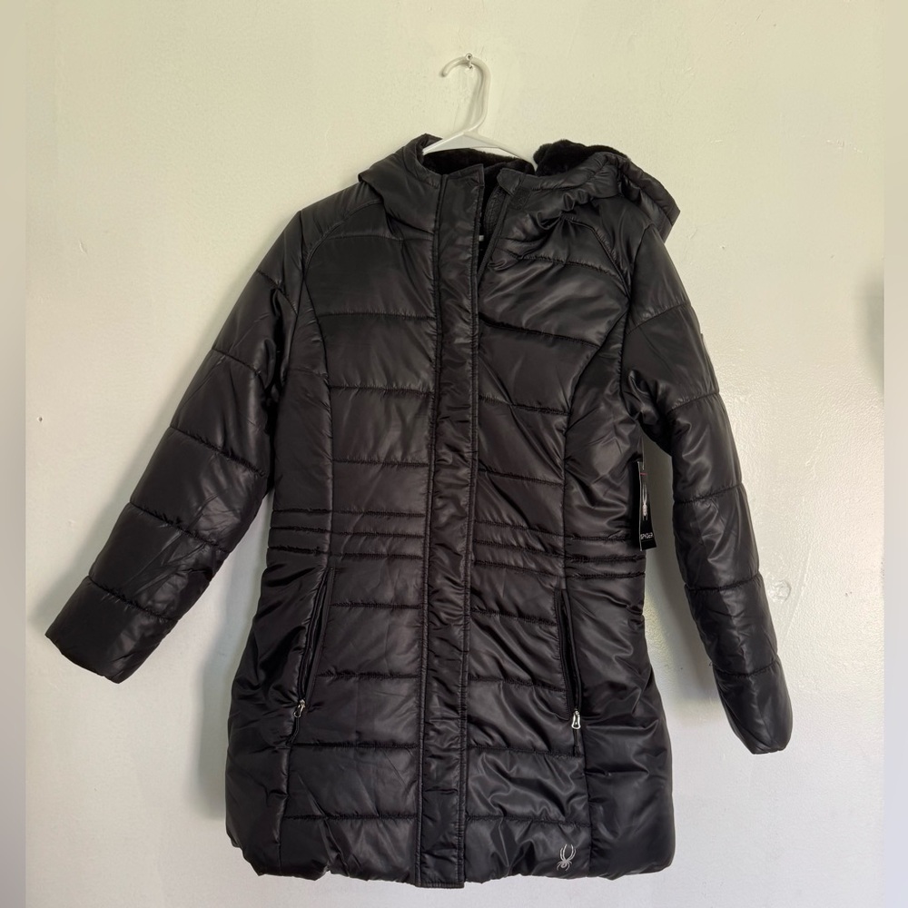 Spyder Gray Quilted Jacket